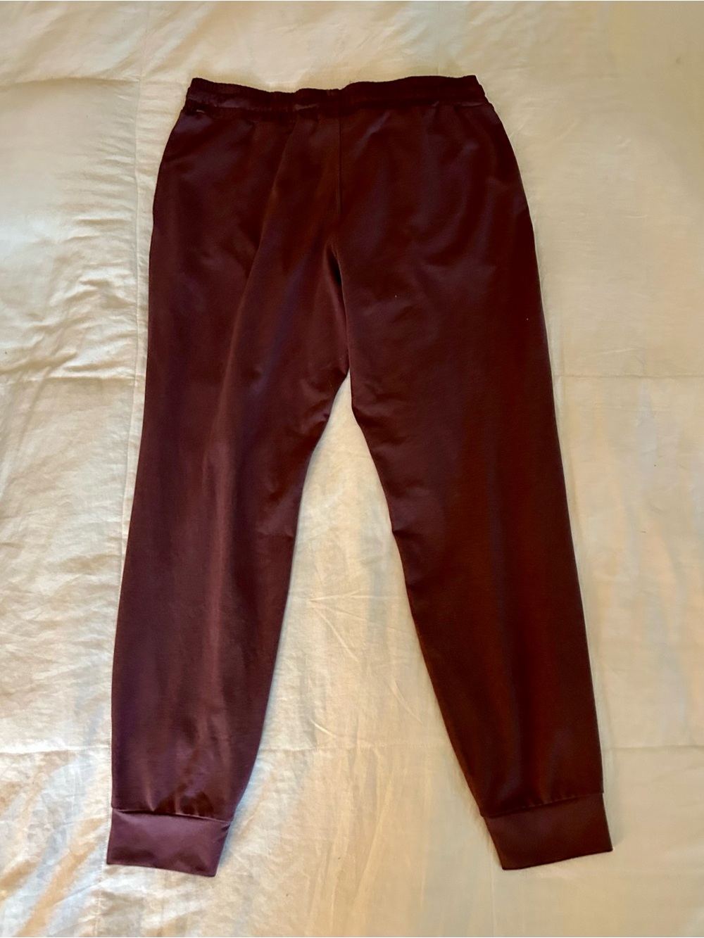 Vuori Performance Joggers, Fig Heather, Maroon, Drawstring, Pockets, Sweatpants - Picture 13 of 16